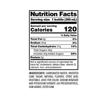 Load image into Gallery viewer, Nutrition Facts for Watermelon Soda